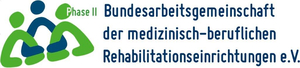 Logo der Bundesarbeitsgemeinschaft der medizinisch-beruflichen Rehabilitationseinrichtungen e. V. Phase II
