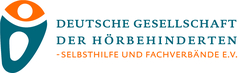 Logo Deutsche Gesellschaft der Hörbehinderten