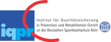 Logo IQPR - Institut für Qualitätssicherung in Prävention und Rehabilitation an der Deutschen Sporthochschule